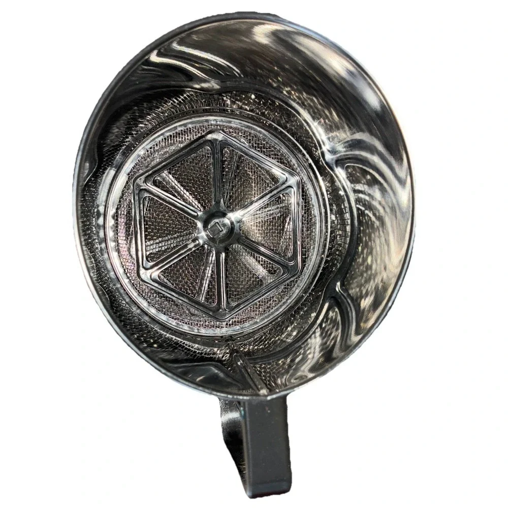 Flour Sifter Powder Sugar Shaker Hand‎ Press Stainless Steel 5 cup